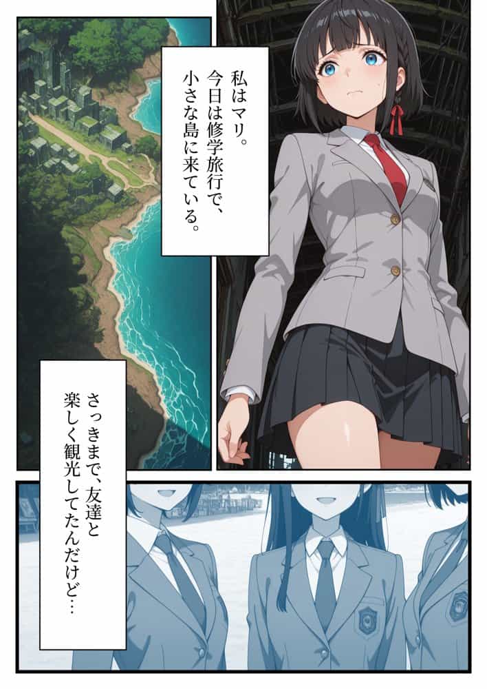 3回イッたら、オークのお嫁さんにされちゃう島