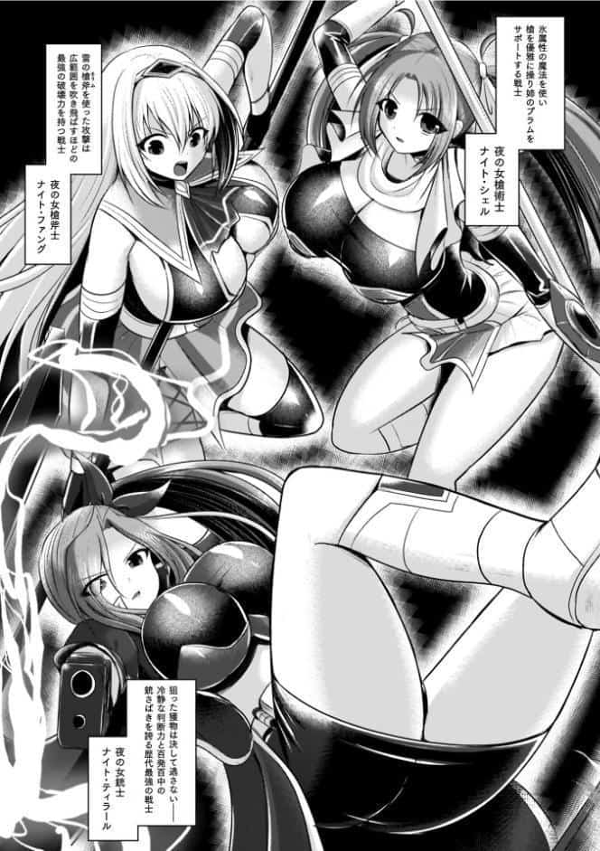 夜の女閃光闘士ナイト・エクレール