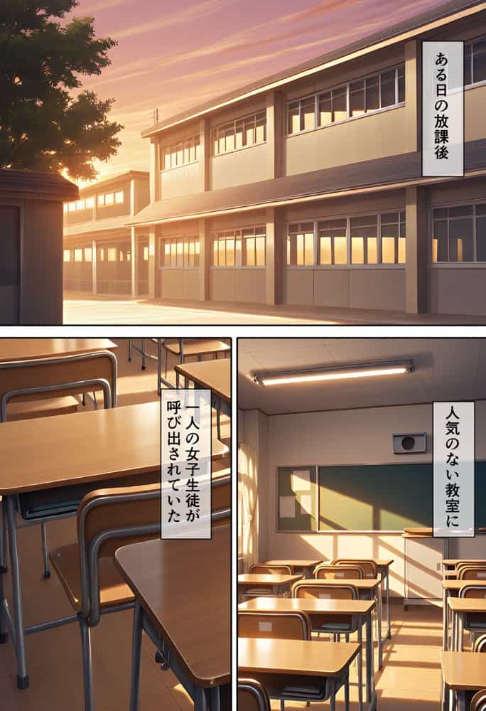 とある女子校生がキモデブ教師に種付けされて平和な日常を壊された話【陽菜編】