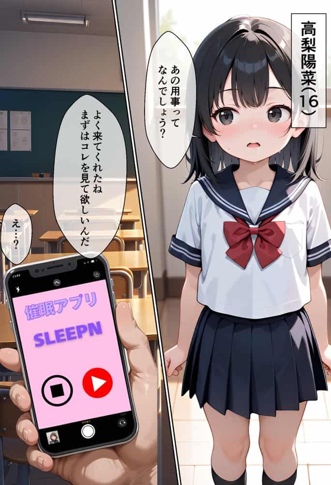 とある女子校生がキモデブ教師に種付けされて平和な日常を壊された話【陽菜編】