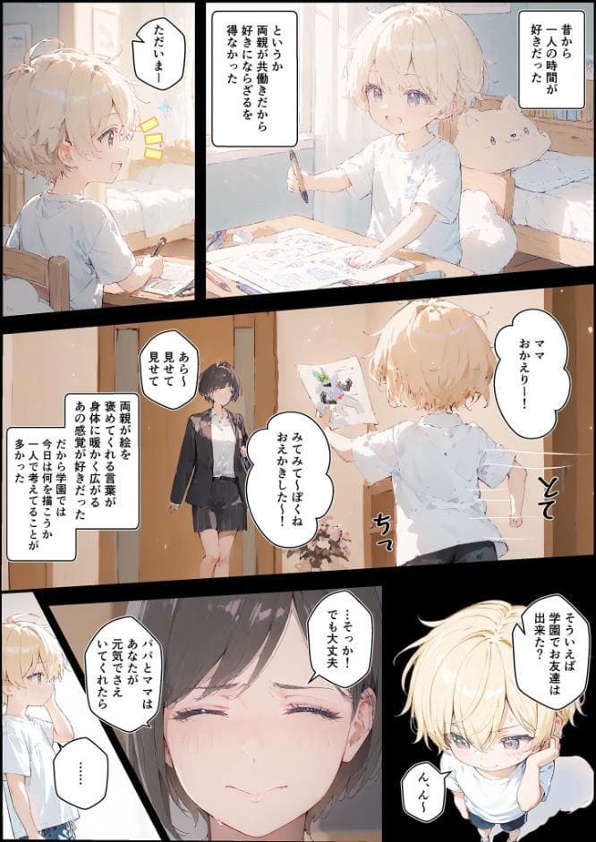 君と僕の額縁 モザイク版