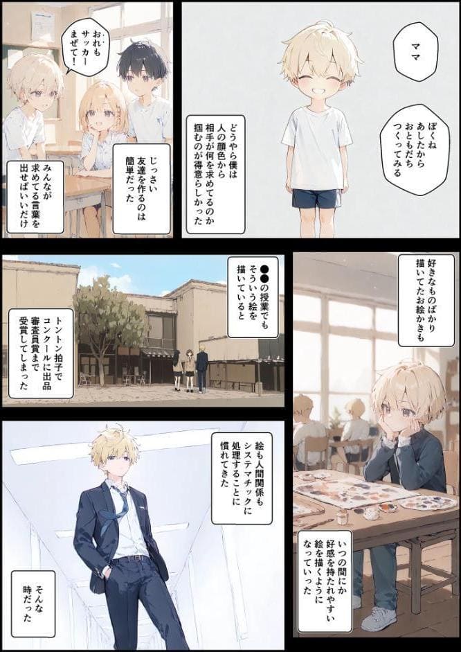 君と僕の額縁 モザイク版