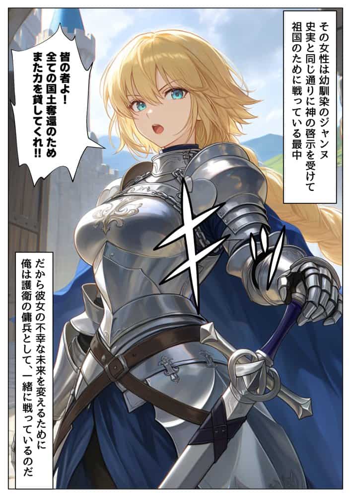 ジャンヌダル●の幼馴染に転生した俺は、彼女の悲惨な歴史を変える！！