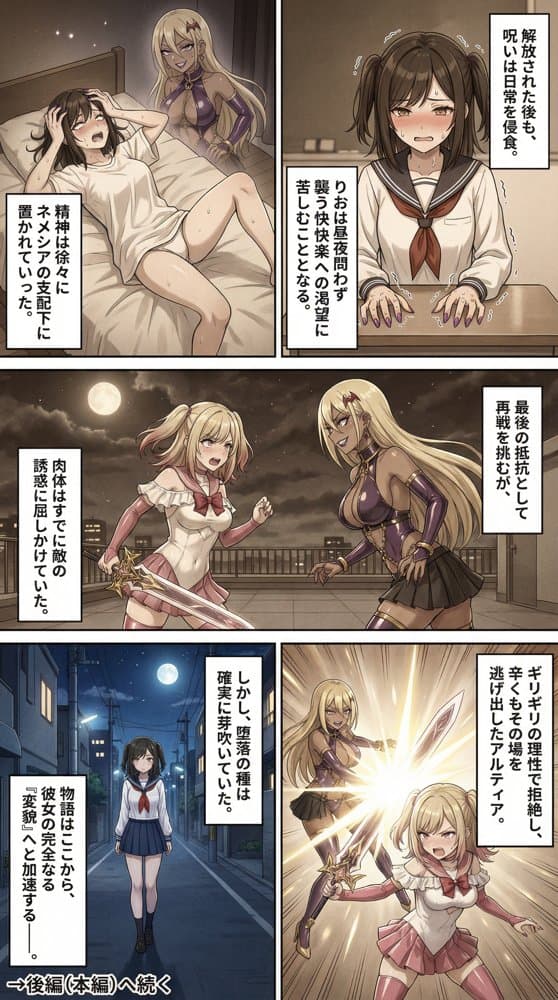 堕ちゆく星、黒き快楽 -後編-